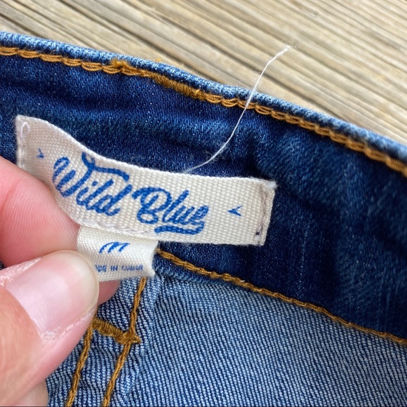 3/$25 || Wild Blue Denim Skirt - Picture 3 of 5